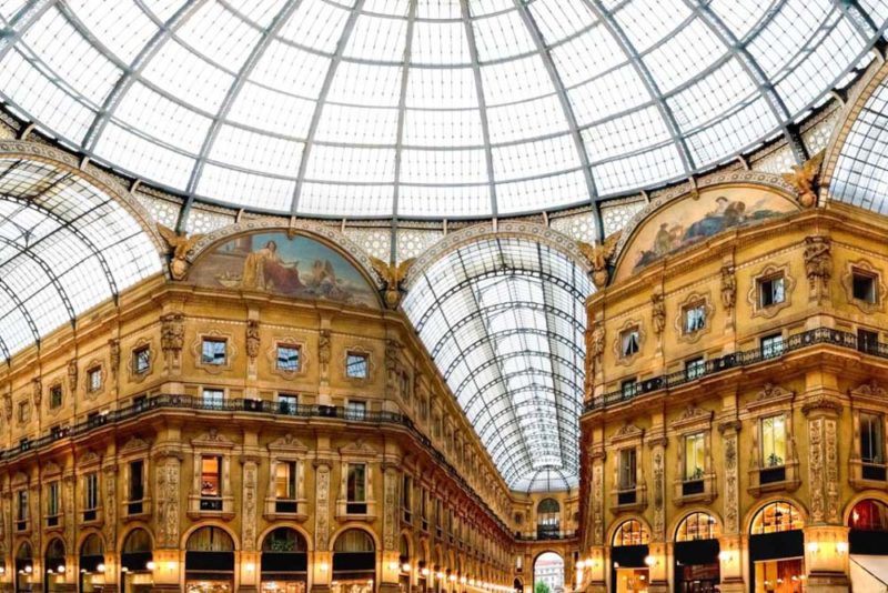 Fun Things to do in Milan: Grand Galleria Vittorio Emanuele
