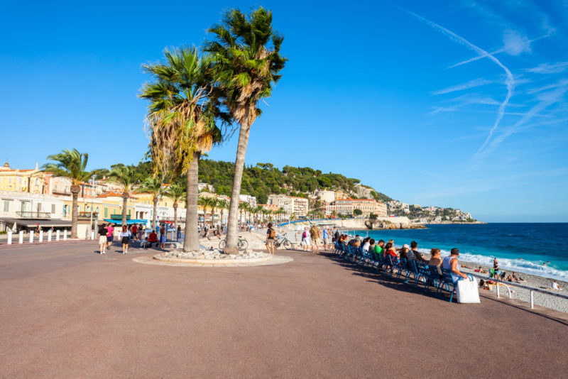Fun Things to do in Nice: Stroll along Promenade des Anglais