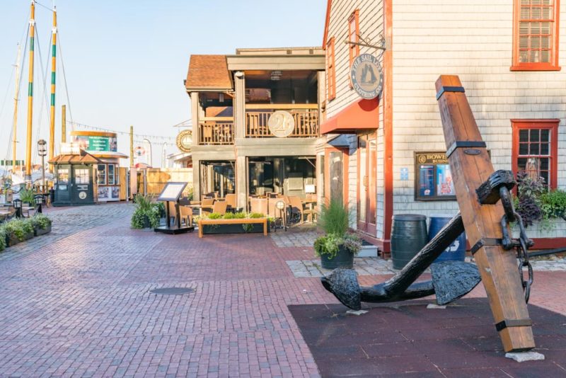 Rhode Island Things to do: Harbor Views at Bowen’s Wharf