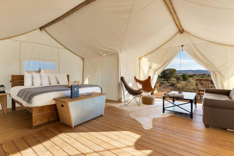 Unique Things to do in Grand Canyon National Park: Glamping at Under Canvas Grand Canyon