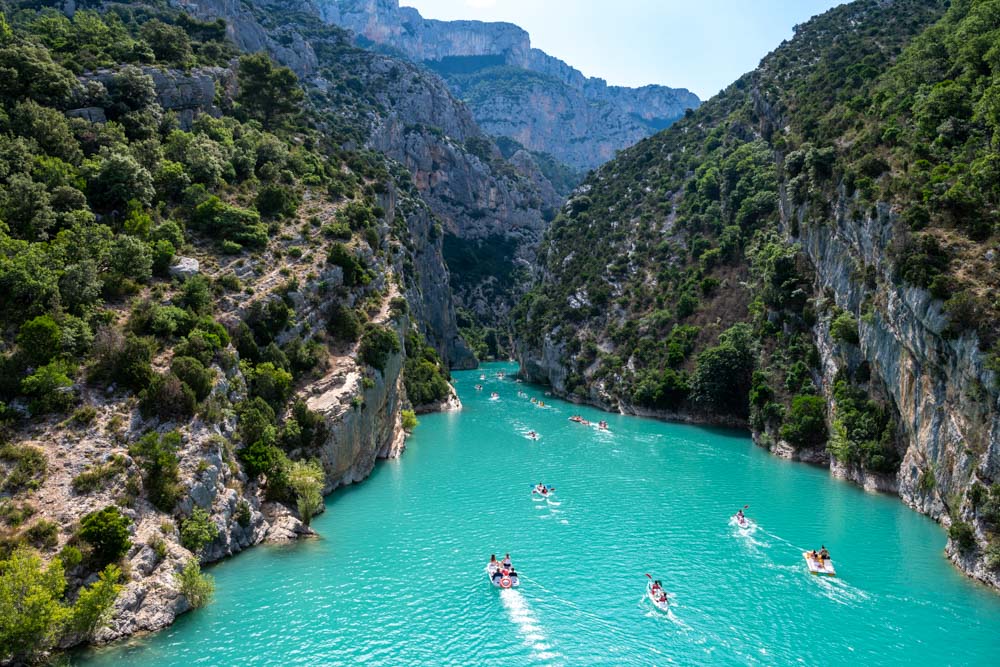 Unique Things to do in Provence: White water rafting along the Gorges du Verdon