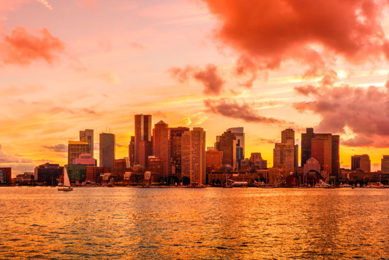 What to do in Boston: Sunset Cruise