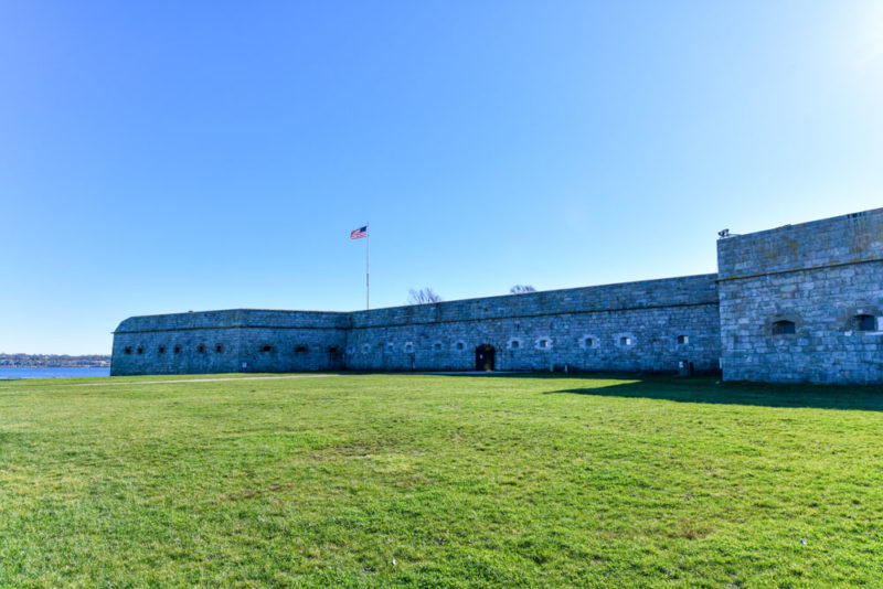 What to do in Rhode Island: Sunset at Fort Adams State Park