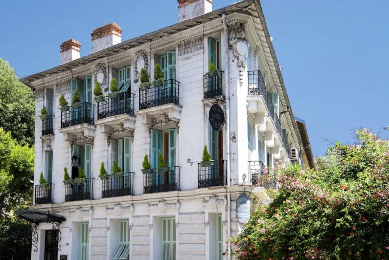 Where to stay in Nice France: Hotel Villa Rivoli