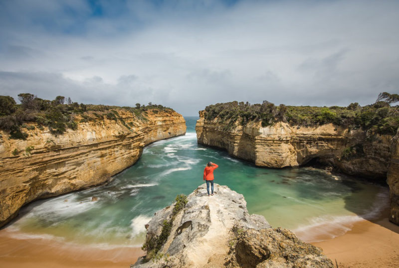 Backpacking in Australia: Loch Ard Gorge