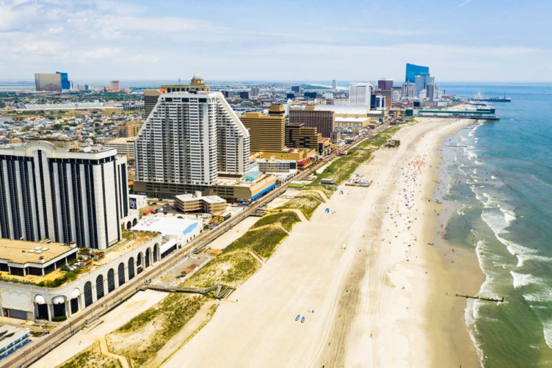Best Things to do in Atlantic City: Kayaking, Windsurfing & Surfing at the Beach