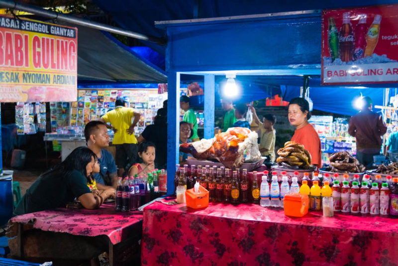 Best Things to do on the Gili Islands: Night Market