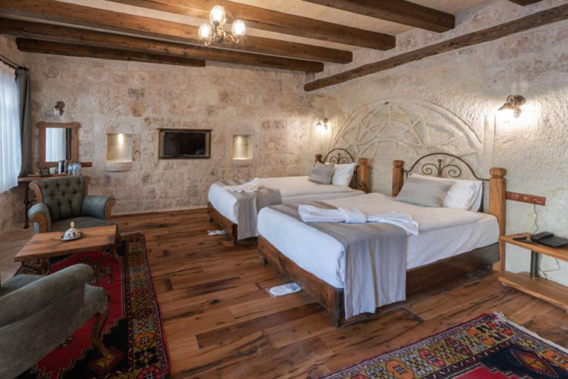 Cool Hotels Cappadocia Turkey: Sarnich Cave Suites