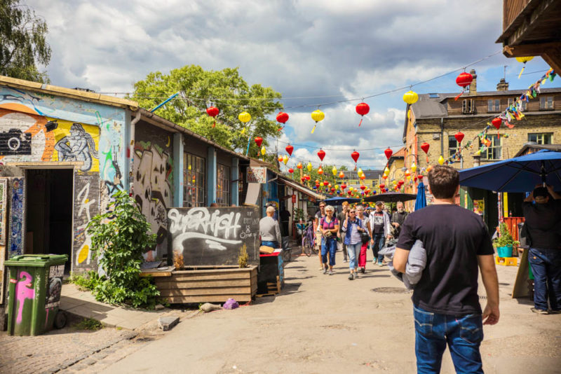 Cool Things to do in Copenhagen: Freetown Christiania