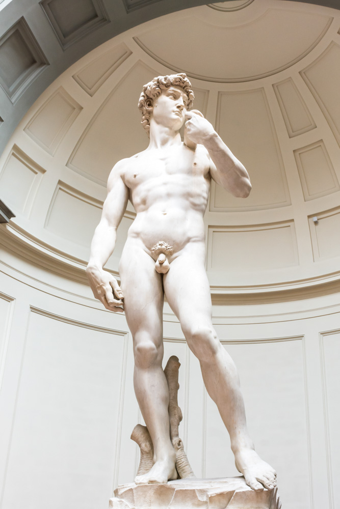 Cool Things to do in Florence: Original Statue of David at the Galleria dell’Accademia