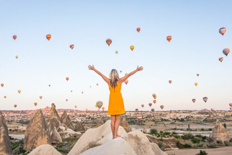 Cool Things to do in Turkey: Cappadocia Hot Air Balloon Festival