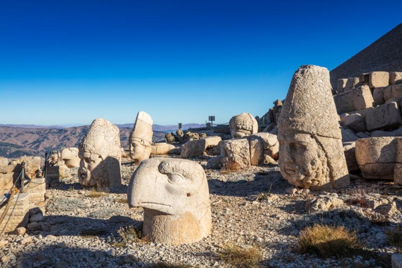 Cool Things to do in Turkey: Hike to the top of Mount Nemrut