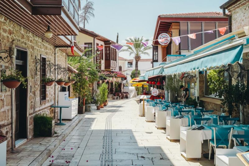 Fun Things to do in Antalya: Ancient streets of Kaleiçi