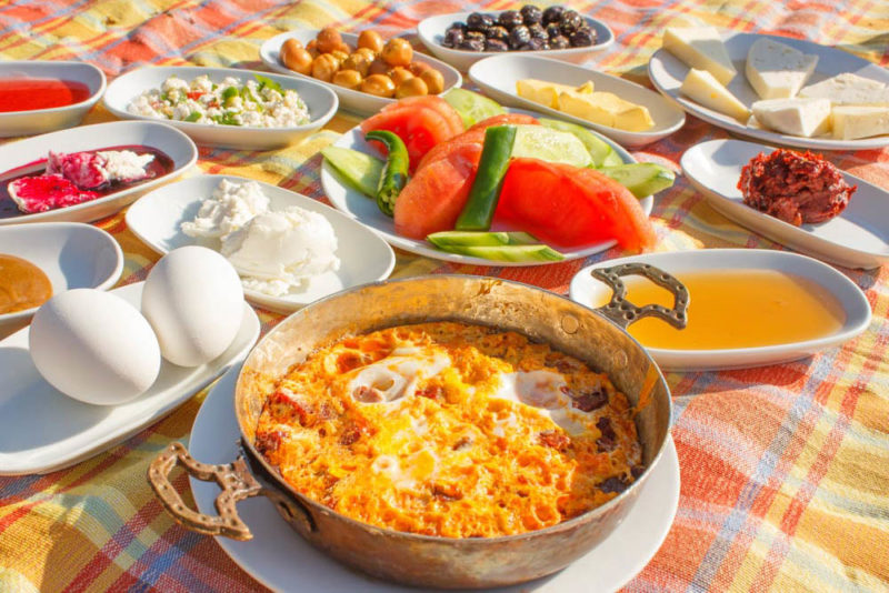 Fun Things to do in Istanbul: Turkish breakfast