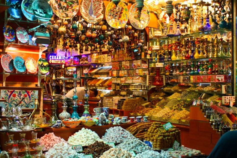 Fun Things to do in Turkey: Shopping at the Grand Bazaar