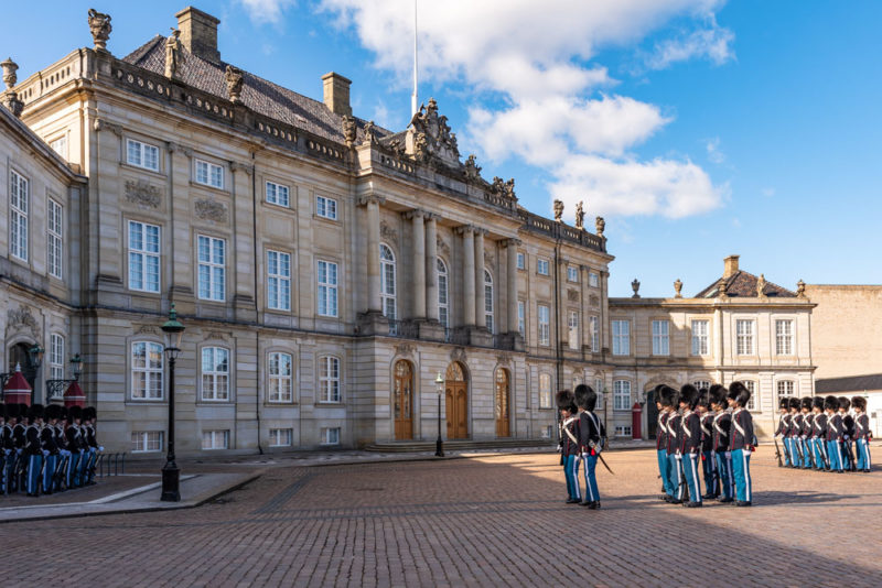 Must do things in Copenhagen: Changing of the guard at Amalienborg