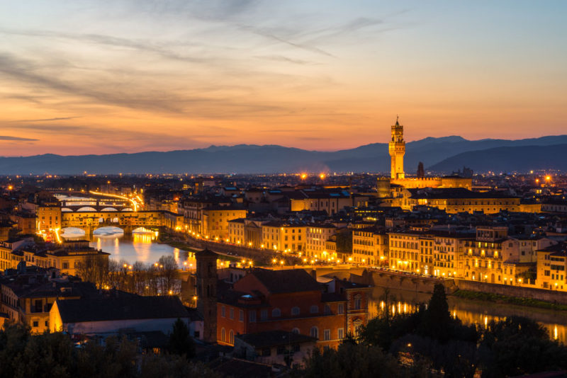 Must do things in Florence: Piazzale Michelangelo