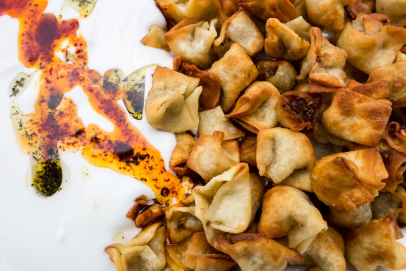 Must do things in Turkey: Deep-fried manti