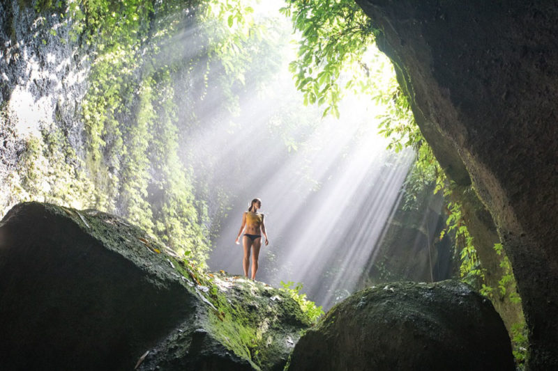 Must See Waterfalls in Bali: Tukad Cepung