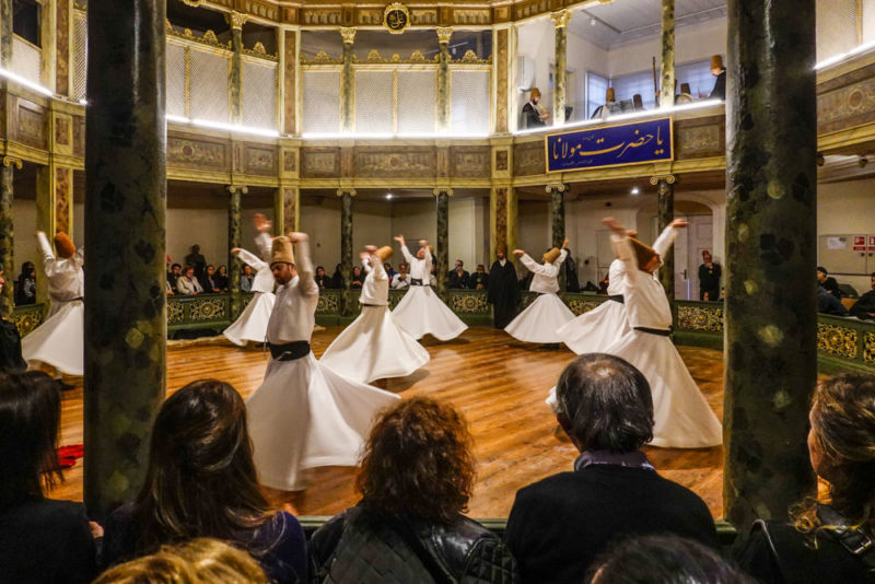 Turkey Things to do: Mevlana Whirling Dervishes Festival