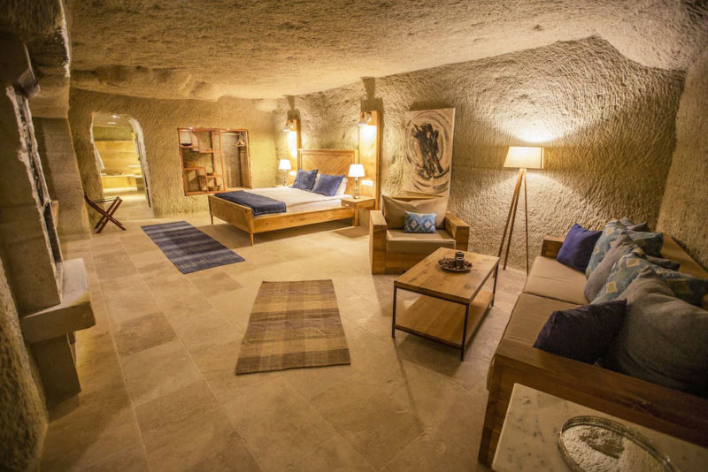 Unique Hotels Cappadocia Turkey: Azure Cave Suites