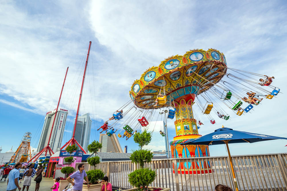 Unique Things to do in Atlantic City: Steel Pier Amusement Park