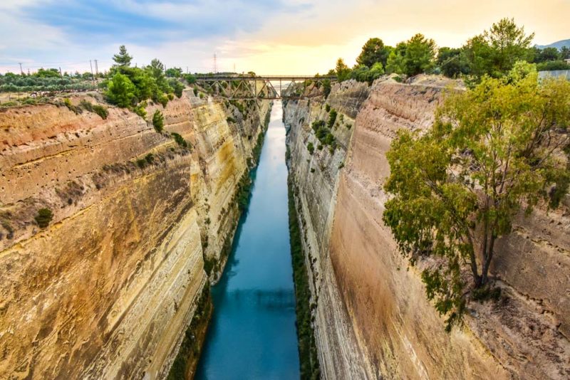 Unique Things to do in Greece: Bungee jumping at the Corinth Canal