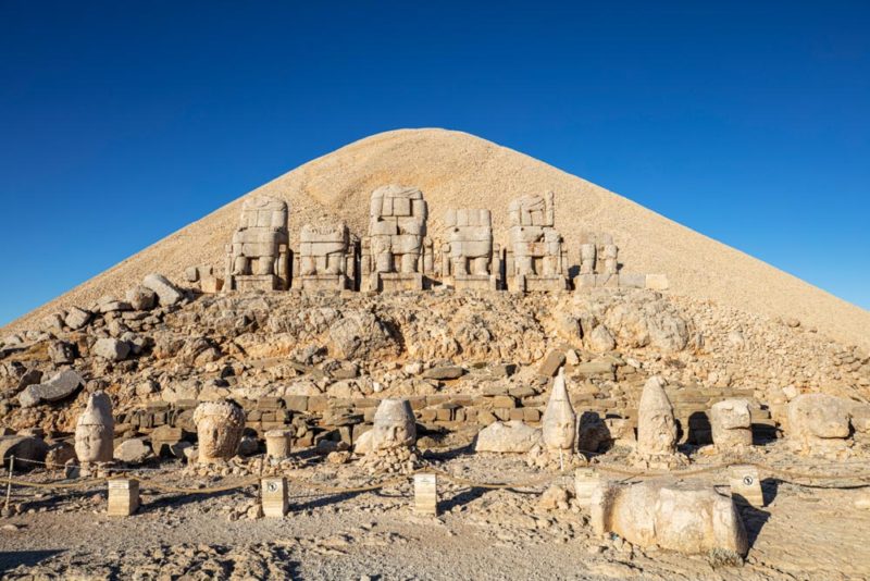 Unique Things to do in Turkey: Hike to the top of Mount Nemrut