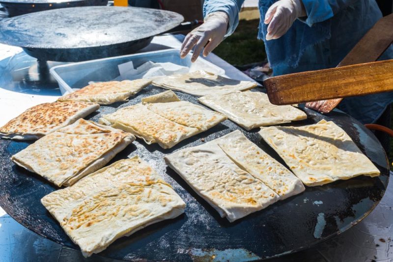Unique Things to do in Turkey: Snack on gozleme