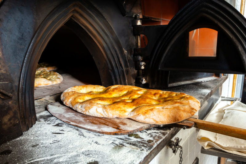 What to do in Florence: Snack on schiacciata