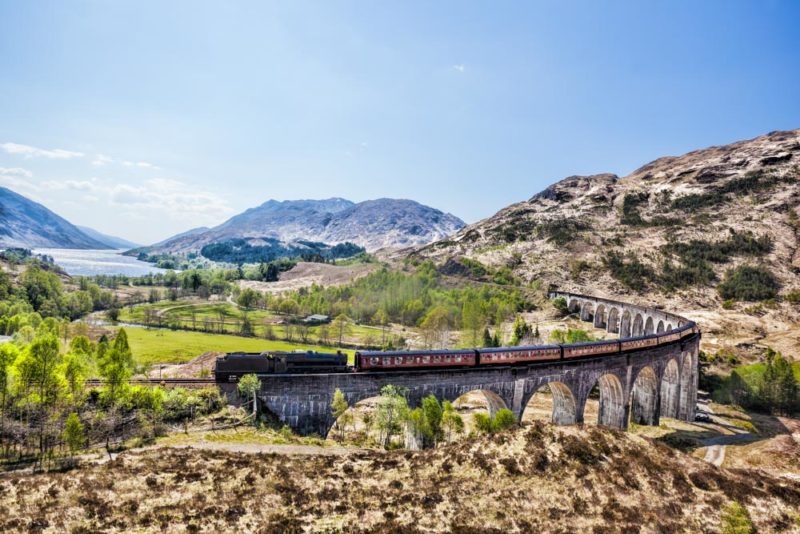 What to do in Scotland: Ride the Jacobite Steam Train from Fort William to Mallaig
