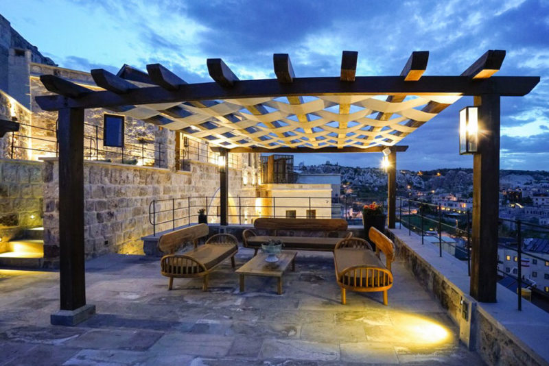 Where to stay in Cappadocia Turkey: Luvi Cave Hotel