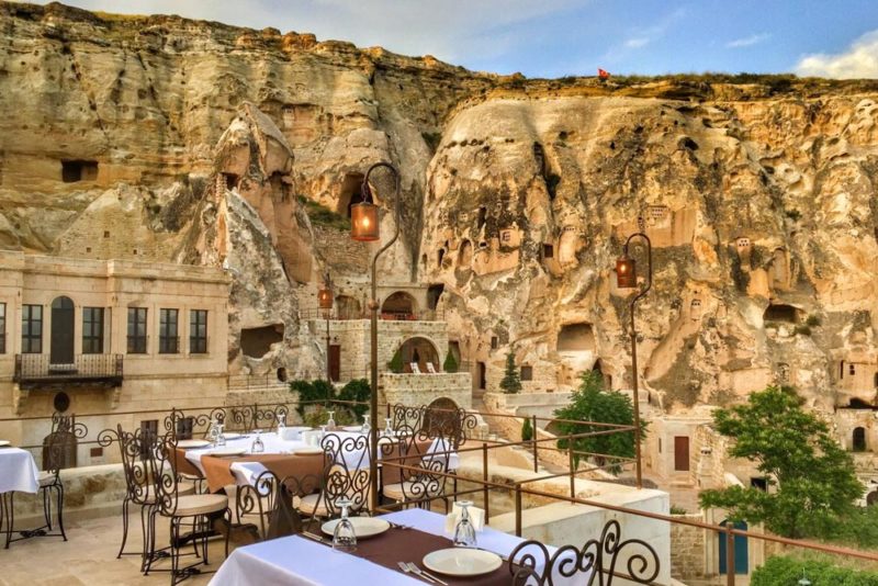 Where to stay in Cappadocia Turkey: Yunak Evleri Cappadocia