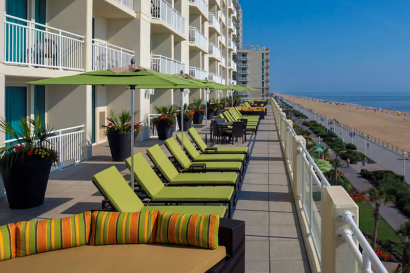 Where to stay in Virginia Beach Virginia: Hilton Garden Inn Virginia Beach Oceanfront