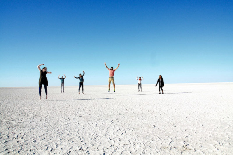 Botswana Salt Flats Fun