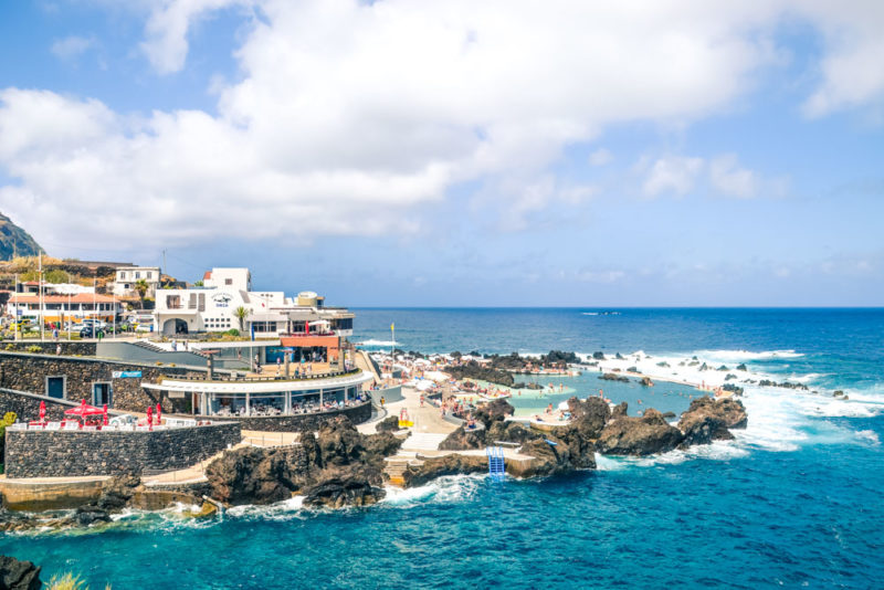 Fun Things to do in Portugal: Natural pools in Porto Moniz