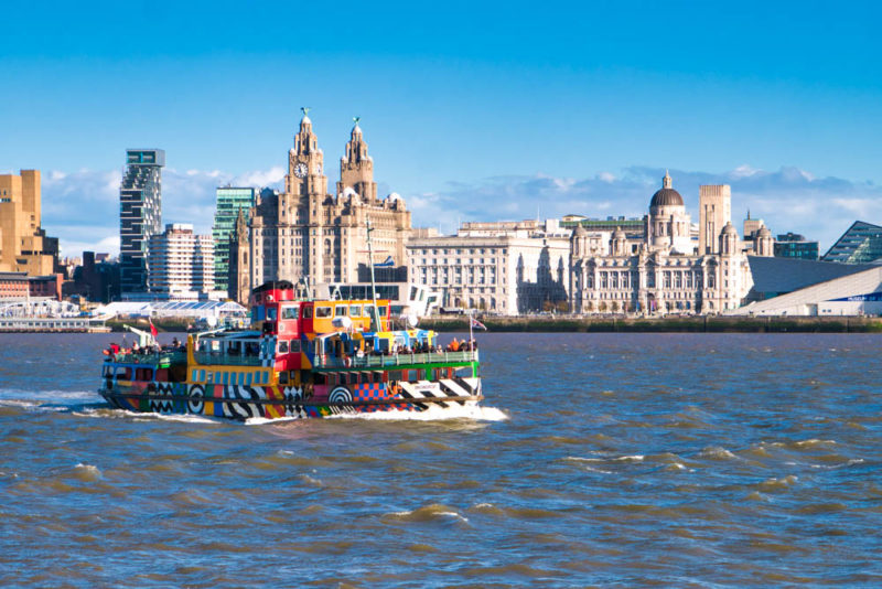 Liverpool Things to do: Dazzle Ferry across the River Mersey