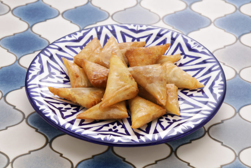 Morrocan Food: Almond Briouats