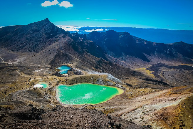 Tongariro Northern Circuit: Emerald Lakes