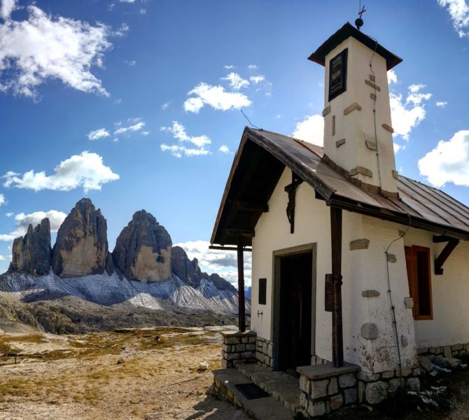 Tre Cime di Lavaredo Trekking: Church