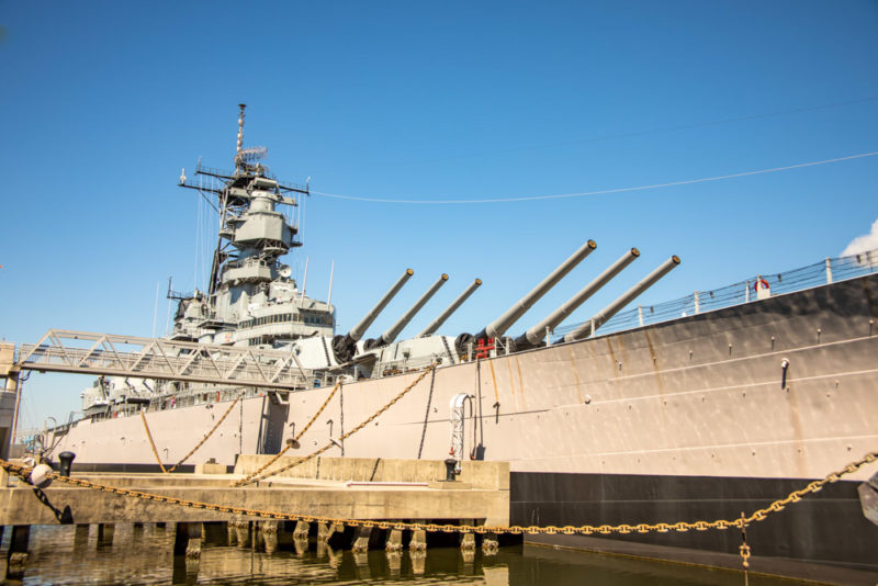 Unique Things to do in Norfolk, VA: USS Wisconsin