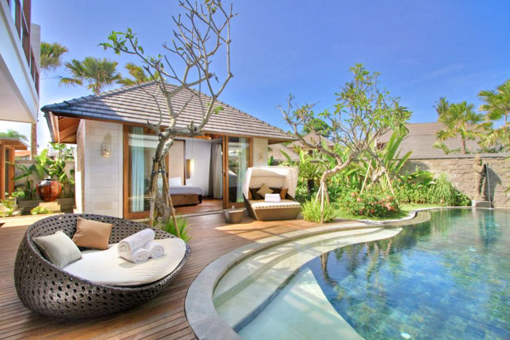 Where to stay in Seminyak Bali: The Akasha Luxury Villas