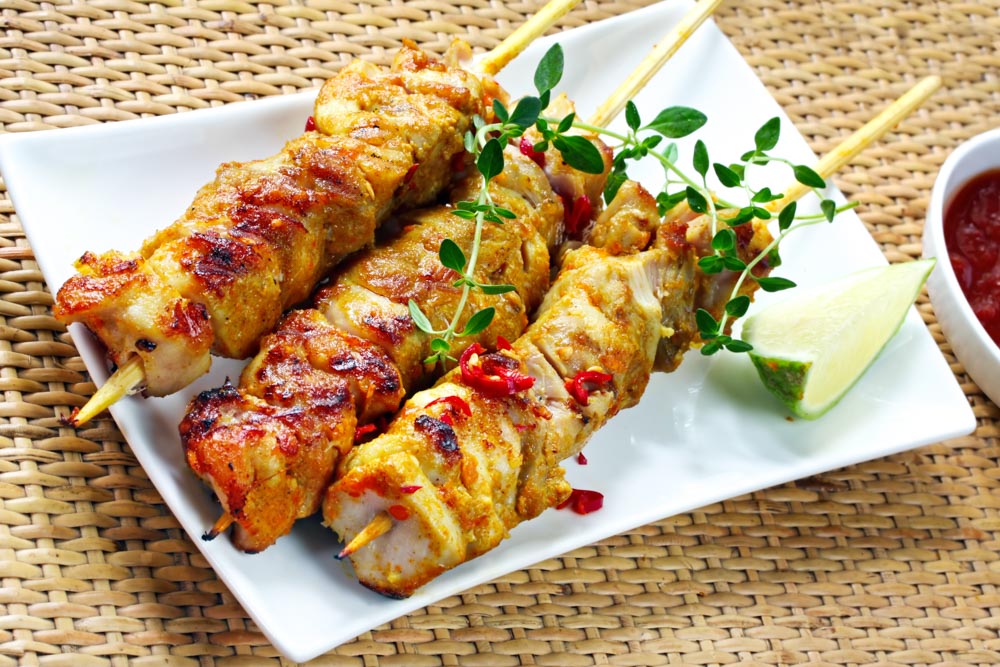 Best Foods to try in Indonesia: Sate ayam