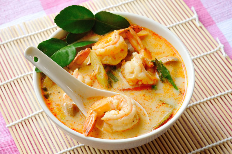 Best Foods to try in Thailand: Tom Yum Soup