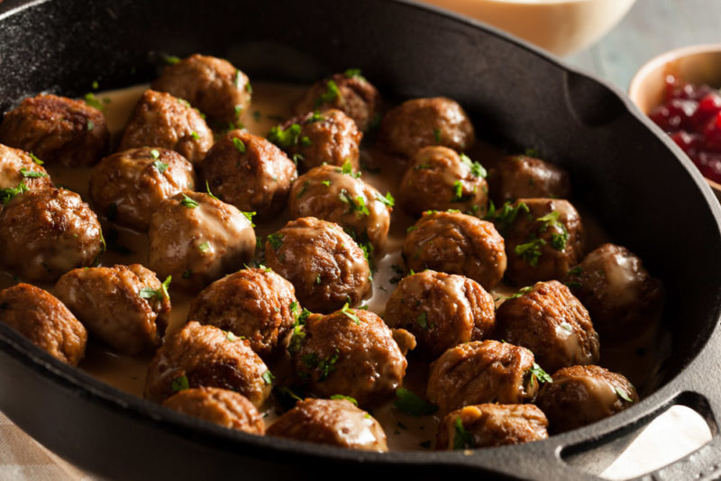 Best Things to do in Norway: Giant plate of meatballs