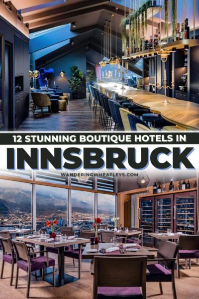 Cool Boutique Hotels in Innsbruck