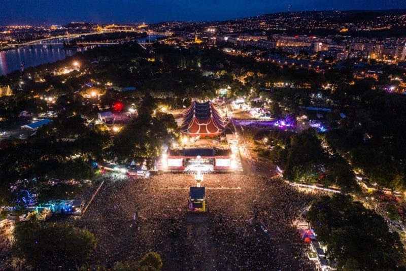 Fun Things to do in Hungary: Sziget Festival