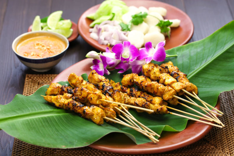 Indonesia Foods to try list: Sate ayam