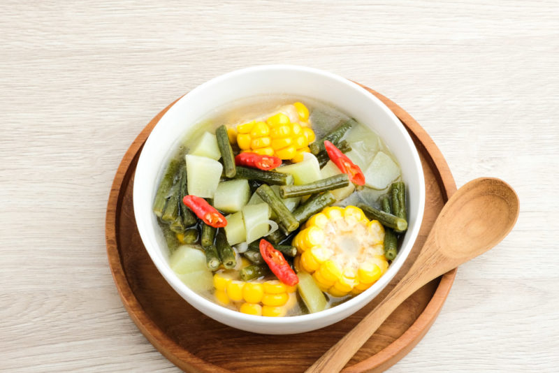 Local Foods to try in Indonesia: Sayur asem