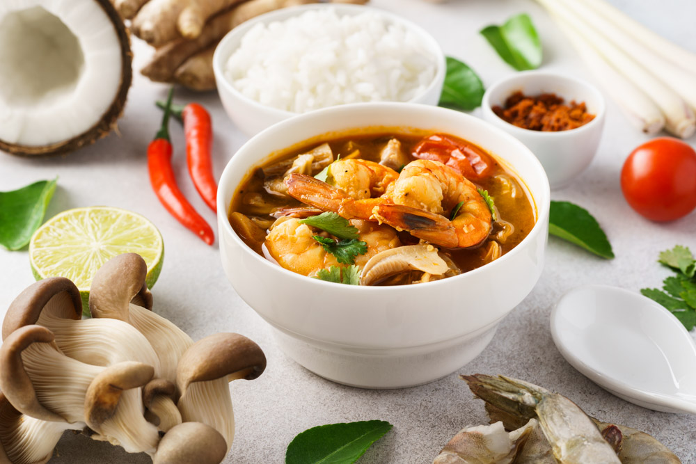 Traditional Foods to try in Thailand: Tom Yum Soup
